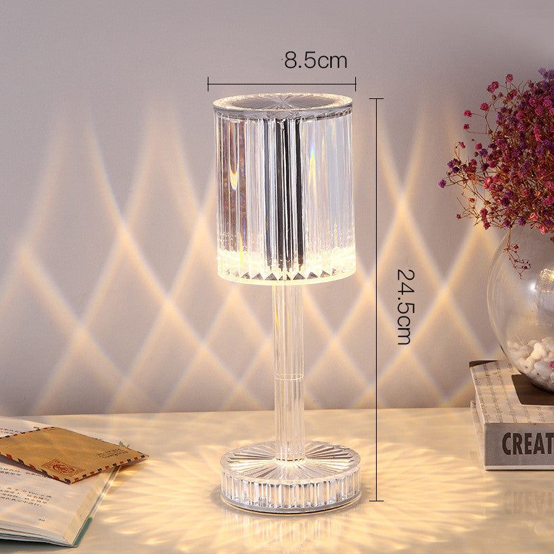 Crystal Table Lamp | Diamond Romantic LED Night Light – Home, Hotel & Romantic Gift Decoration