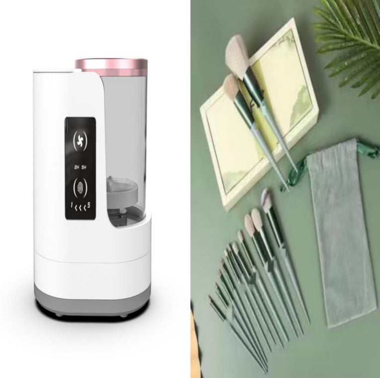Electric Makeup Brush Cleaner | Rechargeable Automatic Makeup Brushes Cleaning Tool | Portable Cosmetic Brush Cleaning Device