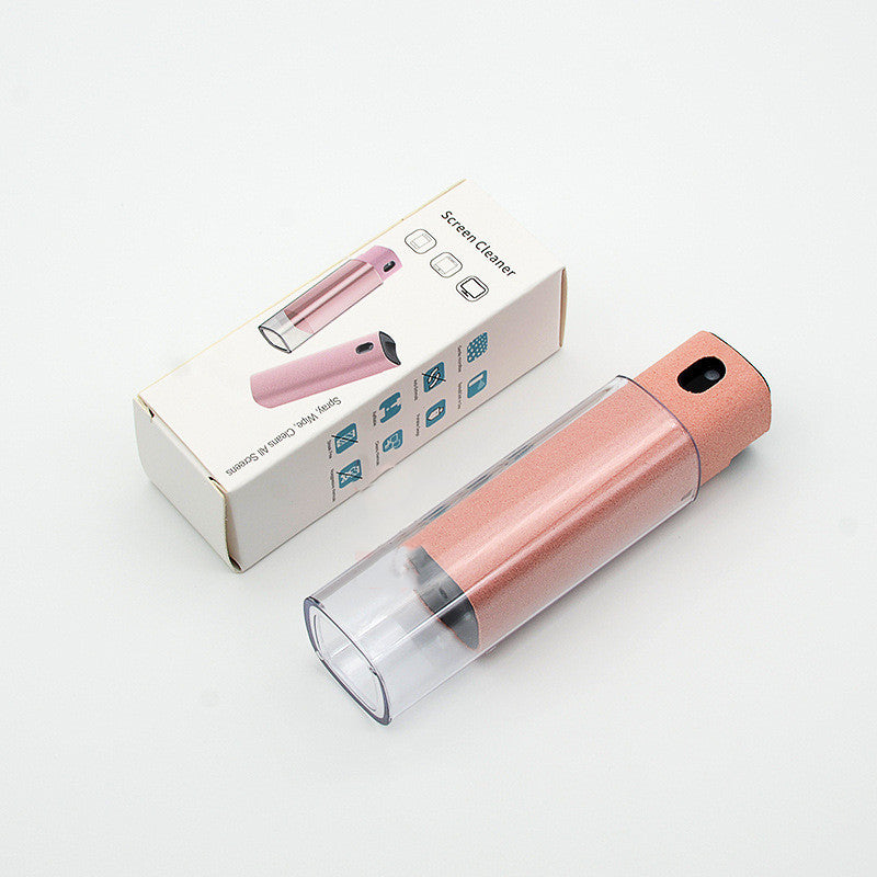 All-in-1 Mobile Phone Screen Cleaner | Portable Spray & Microfiber Wipe Kit for Phones, Computers, Tablets & Laptops