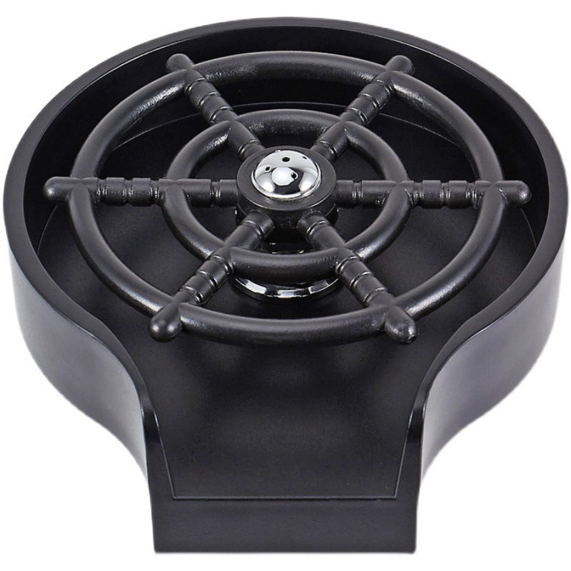 Bar Counter Cup Washer Sink | High-Pressure Spray Automatic Faucet – Coffee Pitcher & Cup Cleaning Tool for Kitchen & Bar