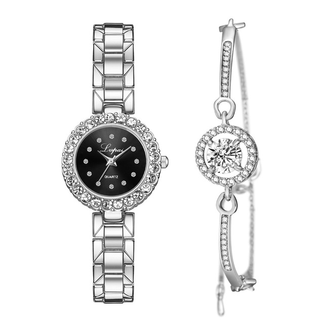 Women Simple Fashion Quartz Watch | Casual Analog Ladies Wrist Watch with Alloy Strap