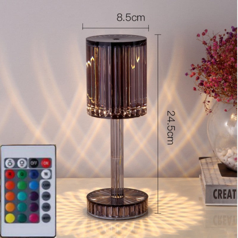 Crystal Table Lamp | Diamond Romantic LED Night Light – Home, Hotel & Romantic Gift Decoration