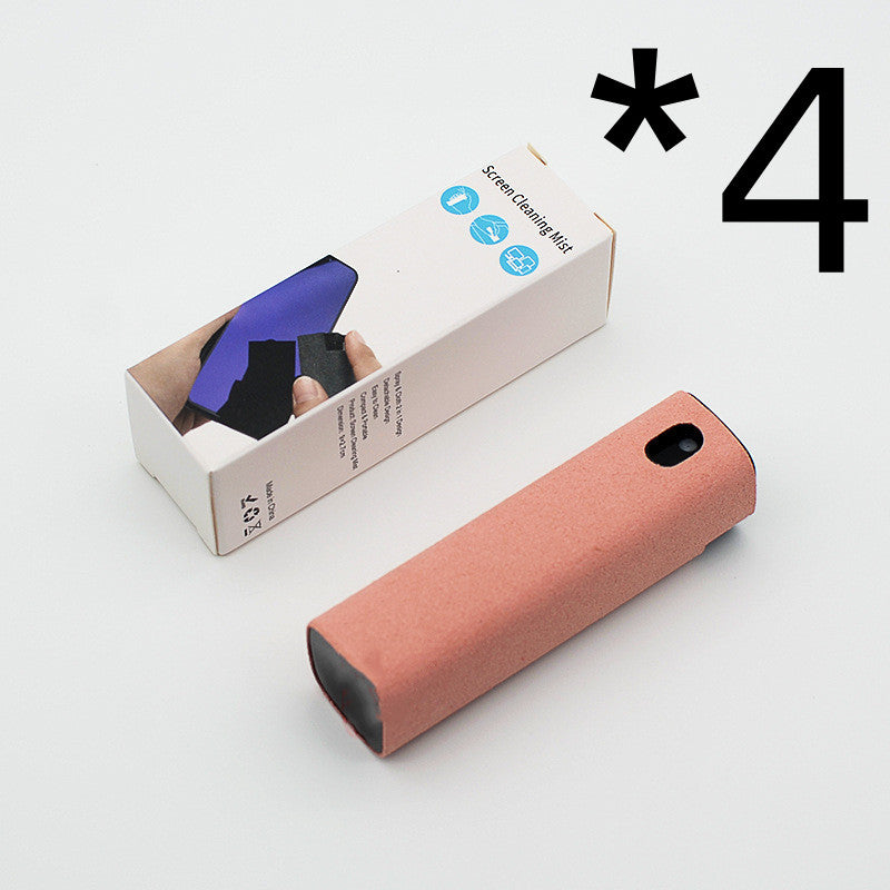 All-in-1 Mobile Phone Screen Cleaner | Portable Spray & Microfiber Wipe Kit for Phones, Computers, Tablets & Laptops