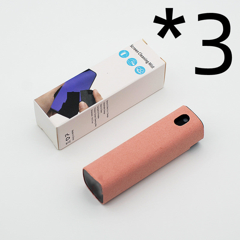 All-in-1 Mobile Phone Screen Cleaner | Portable Spray & Microfiber Wipe Kit for Phones, Computers, Tablets & Laptops