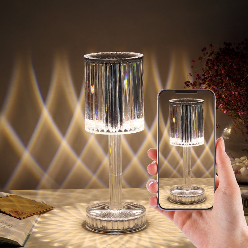 Crystal Table Lamp | Diamond Romantic LED Night Light – Home, Hotel & Romantic Gift Decoration