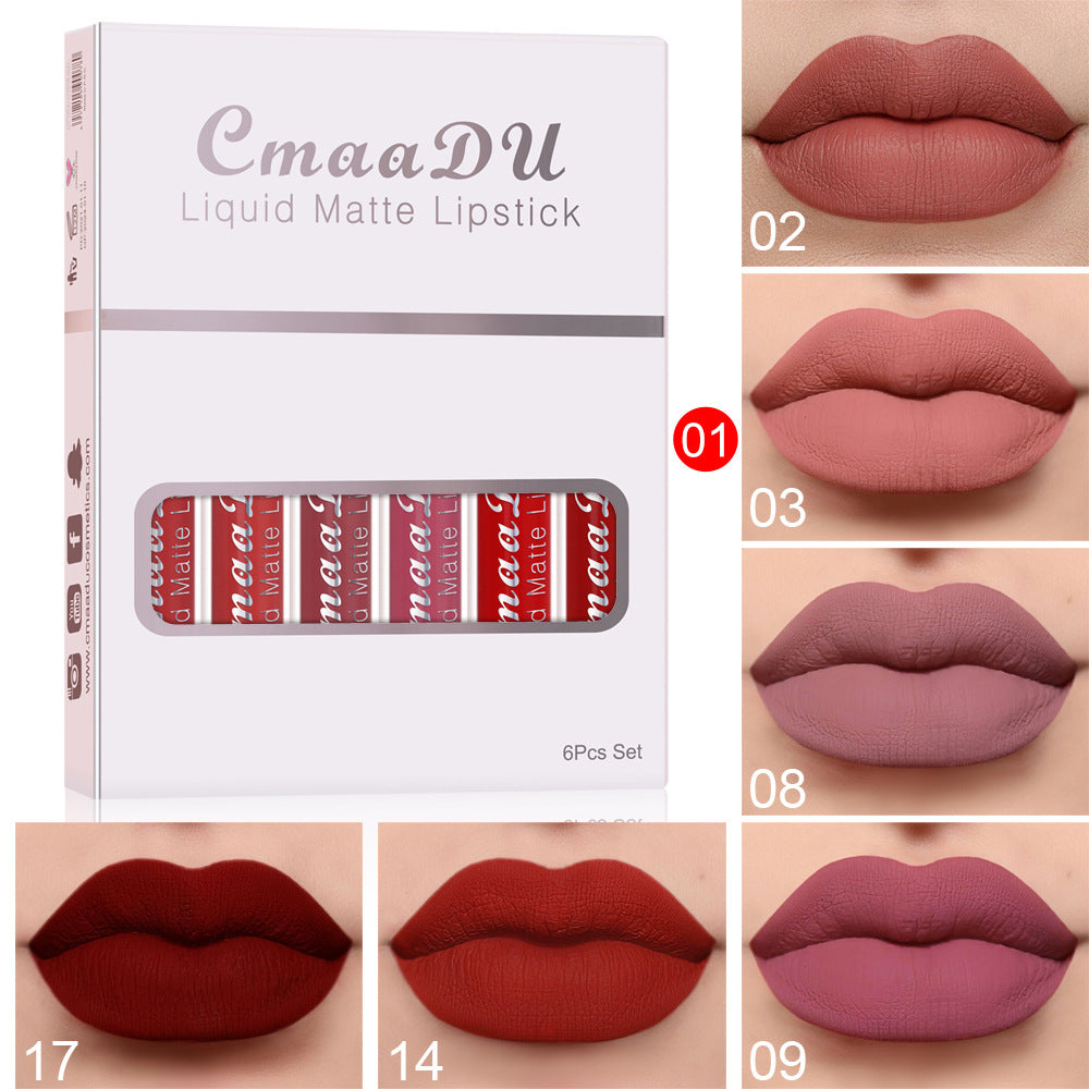 6-Pcs Multivitamin Lip Gloss Set | Moisturizing, Long-Lasting & Shiny Lip Care for Soft Pink Lips