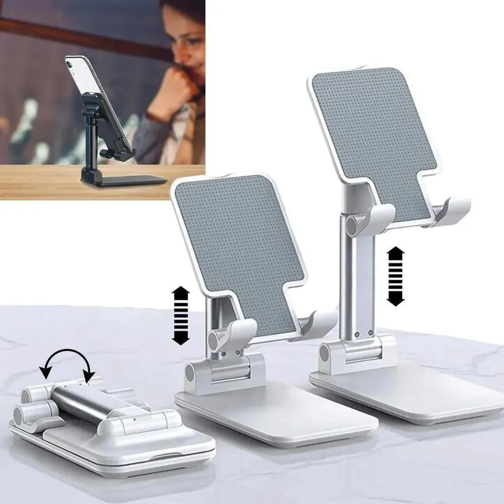 📱 Adjustable Universal Portable Mobile Phone Stand – Hands-Free Comfort Anywhere!